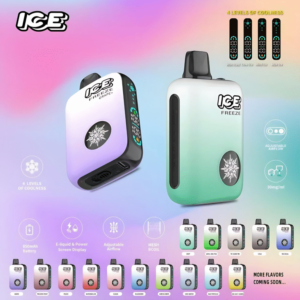ICE 10000 Puff 拋棄式電子煙 四檔涼度調節 震撼上市