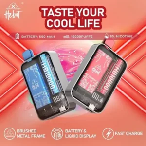 【HEBAT 喜貝 10000 Puff】一次性拋棄式電子煙｜13款口味可選・超大容量・台灣現貨