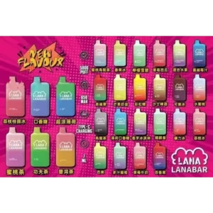 LANA 5000 Puff 一次性大容量電子煙｜穩定霧化 台灣現貨